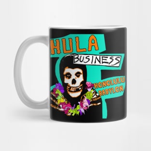 Hula Business Transparent Background Mug